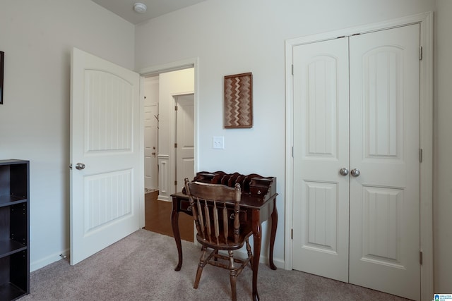 4955 Stonecreek Way, Calera, AL 35040 - carpeted home office featuring baseboards