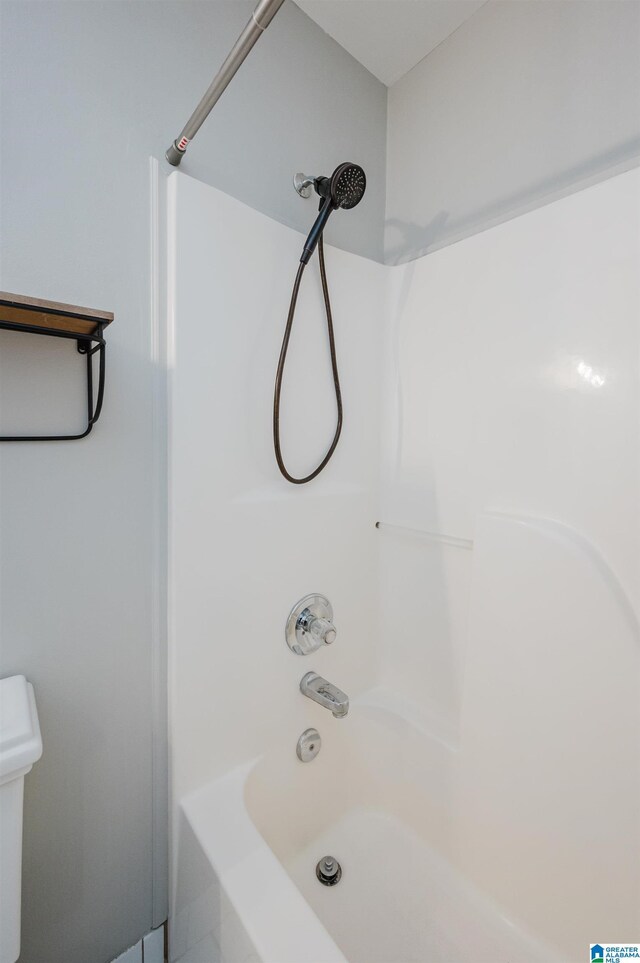5904 Russet Meadows Way, Helena, AL 35244 - bathroom featuring bathtub / shower combination and toilet