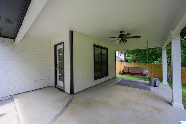 5904 Russet Meadows Way, Helena, AL 35244 - view of patio featuring ceiling fan