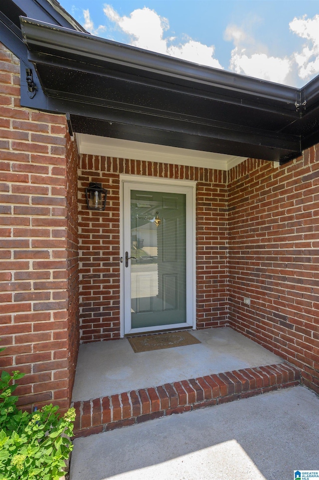 5904 Russet Meadows Way, Helena, AL 35244 - doorway to property with brick siding