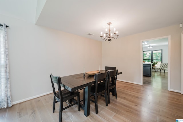 5904 Russet Meadows Way, Helena, AL 35244 - dining room featuring a chandelier and light wood finished floors