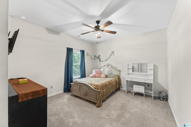 189 Ridgeline Dr, Chelsea, AL 35043 - bedroom with carpet flooring and ceiling fan
