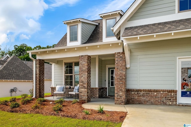 200 Simms Lndg, Pelham, AL 35124 - view of front of property with covered porch, roof with shingles, and brick siding