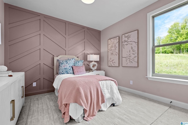 200 Simms Lndg, Pelham, AL 35124 - bedroom with light colored carpet and a decorative wall
