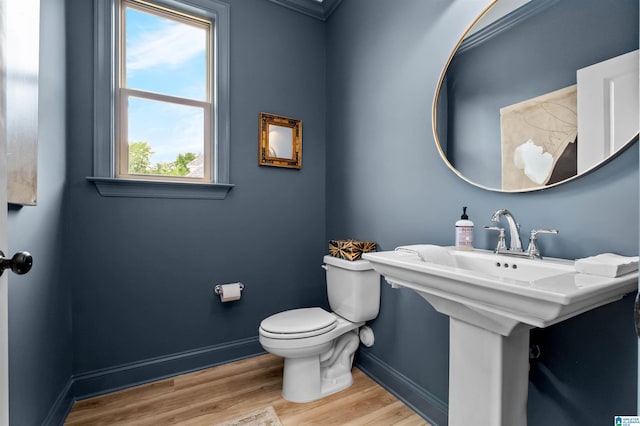 200 Simms Lndg, Pelham, AL 35124 - bathroom featuring toilet and wood finished floors