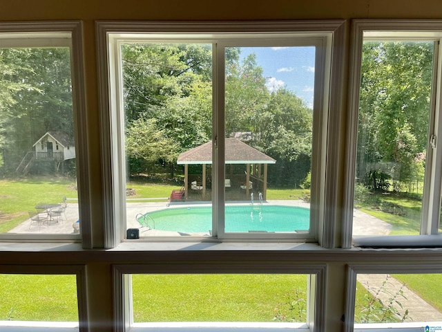 7821 Shriner Dr, Pinson, AL 35126 - detailed view of a tree filled landscape