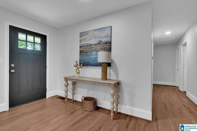 7174 Rowan Rd, Leeds, AL 35094 - entrance foyer with wood finished floors and baseboards