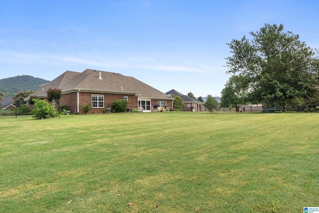 3037 Twelve Stones Rd SE, Owens Cross Roads, AL 35763 - view of yard featuring a mountain view