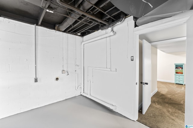 2649 6th St NE, Center Point, AL 35215 - view of unfinished basement