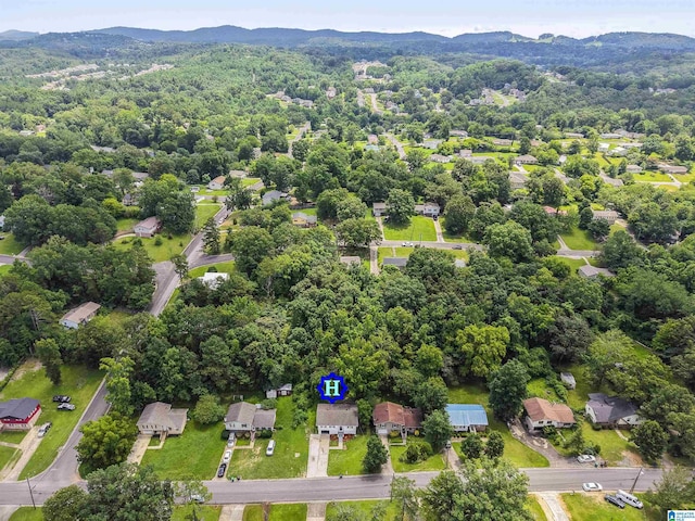 2649 6th St NE, Center Point, AL 35215 - aerial view of a mountainous background