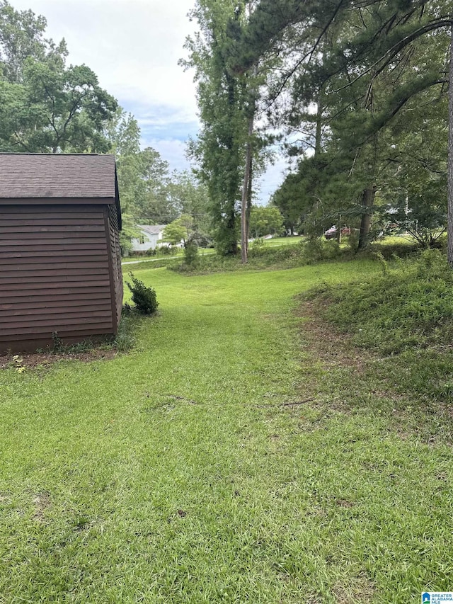 1988 County Rd, Alexander City, AL 35010 - view of grassy yard with an outbuilding