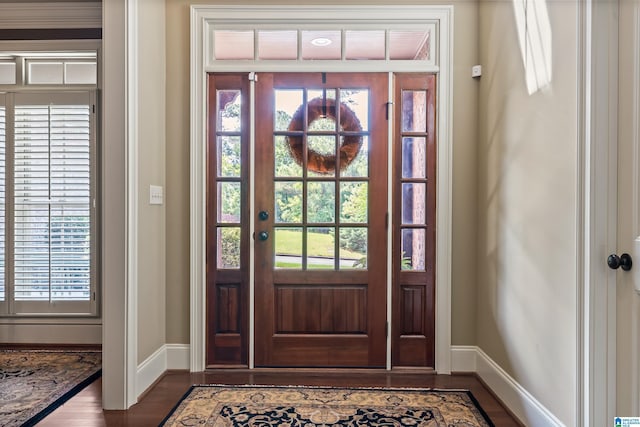 163 River Valley Rd, Helena, AL 35080 - entrance foyer with wood finished floors and healthy amount of natural light