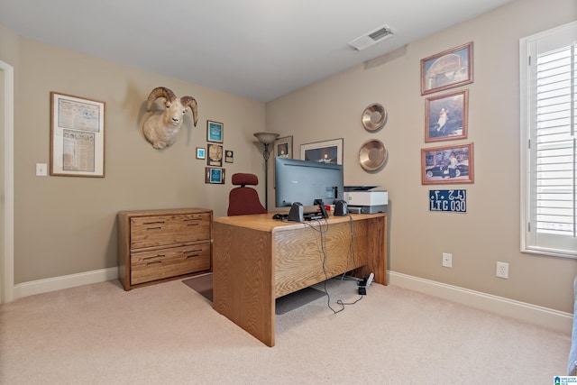 163 River Valley Rd, Helena, AL 35080 - office area with carpet floors and baseboards