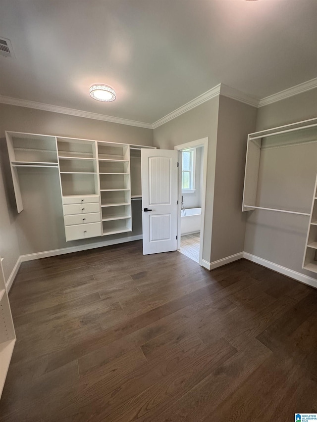21320 Callie Cir, Mccalla, AL 35111 - walk in closet featuring dark wood-style flooring