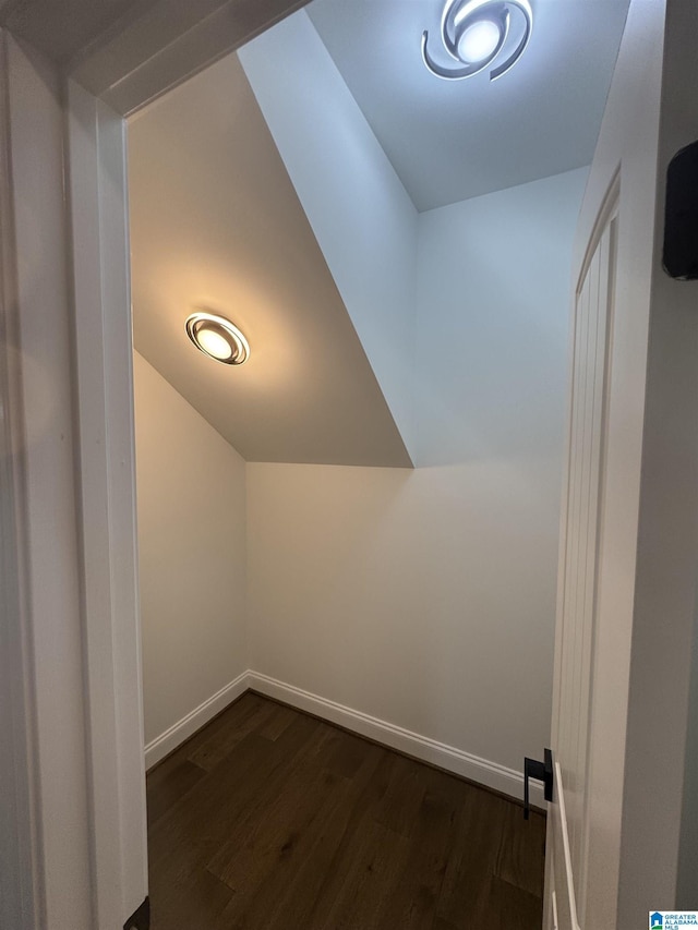 21320 Callie Cir, Mccalla, AL 35111 - bonus room with dark wood-type flooring and vaulted ceiling