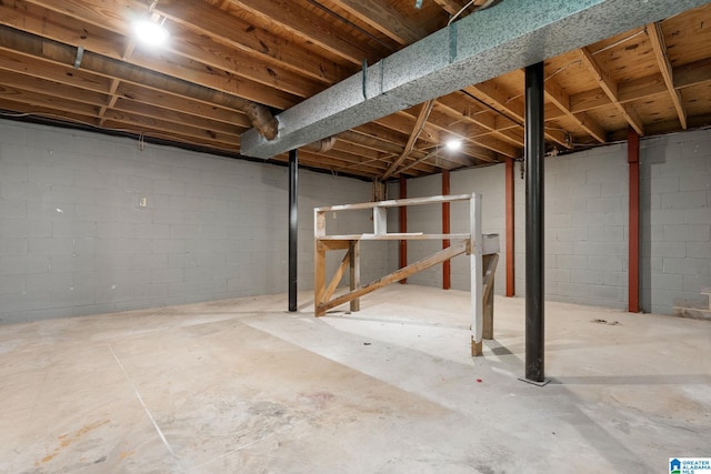 4533 Oak Dr, Pinson, AL 35126 - view of unfinished below grade area