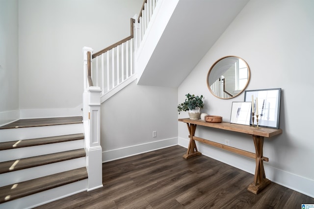 4945 Natalie Way, Trussville, AL 35173 - stairs with wood finished floors and baseboards