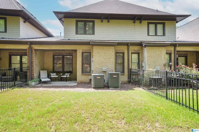 1186 Inverness Cove Way, Hoover, AL 35242 - back of property with a shingled roof and brick siding
