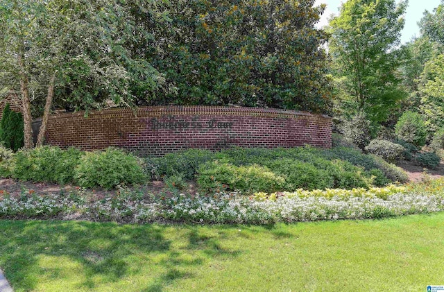1186 Inverness Cove Way, Hoover, AL 35242 - community sign with a lawn