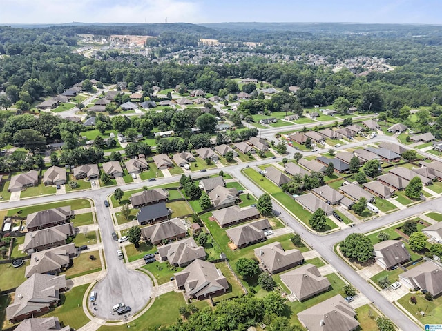 417 Rock View Trl, Maylene, AL 35114 - aerial view of property and surrounding area featuring nearby suburban area