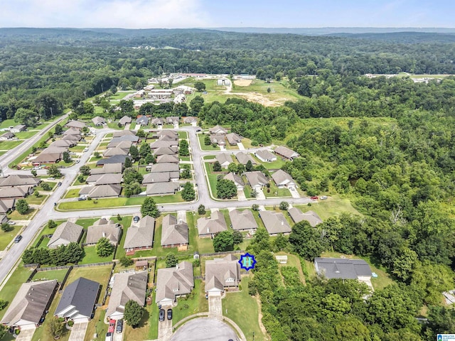 417 Rock View Trl, Maylene, AL 35114 - aerial overview of property's location with nearby suburban area