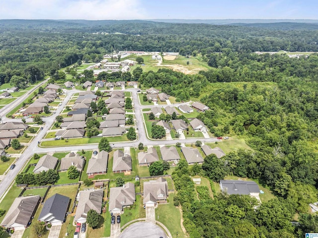 417 Rock View Trl, Maylene, AL 35114 - aerial view of property and surrounding area featuring nearby suburban area