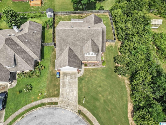 417 Rock View Trl, Maylene, AL 35114 - aerial view of property and surrounding area