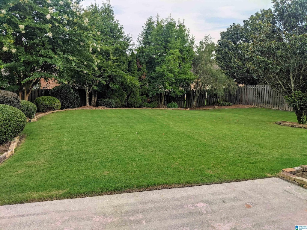 4081 Crossings Ln, Hoover, AL 35242 - view of fenced yard