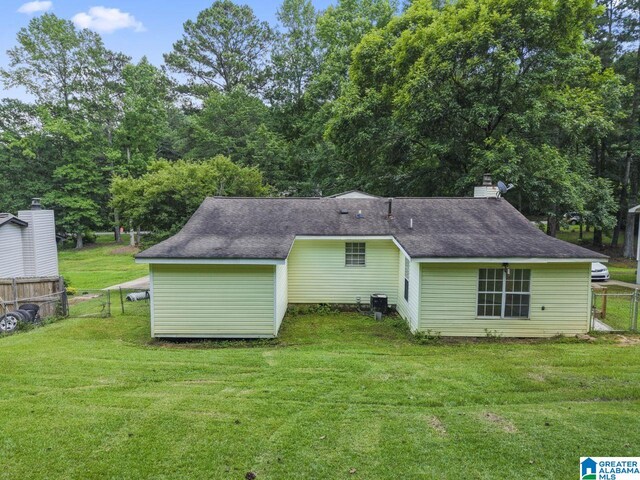 6256 Alabama Dr, Trussville, AL 35173 - back of house with roof with shingles
