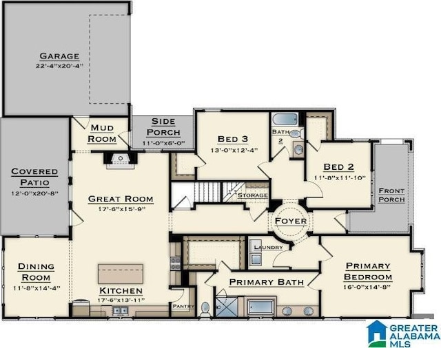 500 Simms Lndg, Pelham, AL 35124 - view of room layout