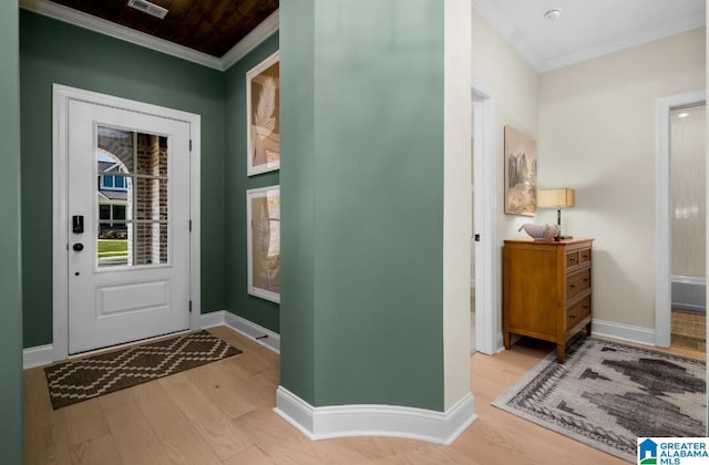 500 Simms Lndg, Pelham, AL 35124 - foyer entrance with ornamental molding and wood finished floors