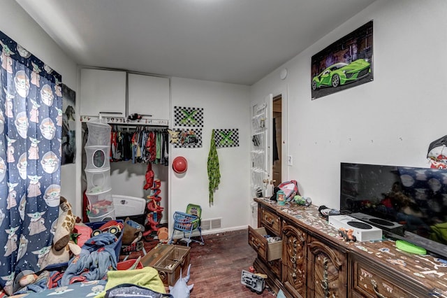 601 Haines Ct, Rapid City, SD 57701 - home office featuring dark wood-type flooring