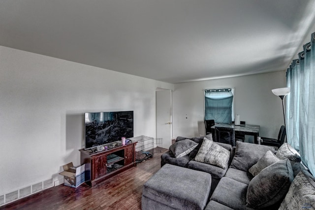 601 Haines Ct, Rapid City, SD 57701 - living room with dark hardwood / wood-style flooring and a wealth of natural light