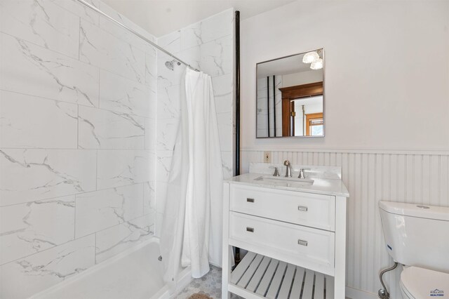 735 8th, Spearfish, SD 57783 - full bathroom with shower / tub combo, toilet, and vanity