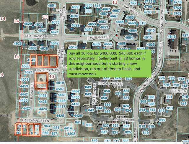 10LOTS Henderson Dr, Rapid City SD, 57701 land for sale