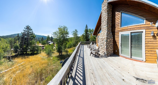 21169 Last Chance Trl, Lead, SD 57754 - view of wooden terrace