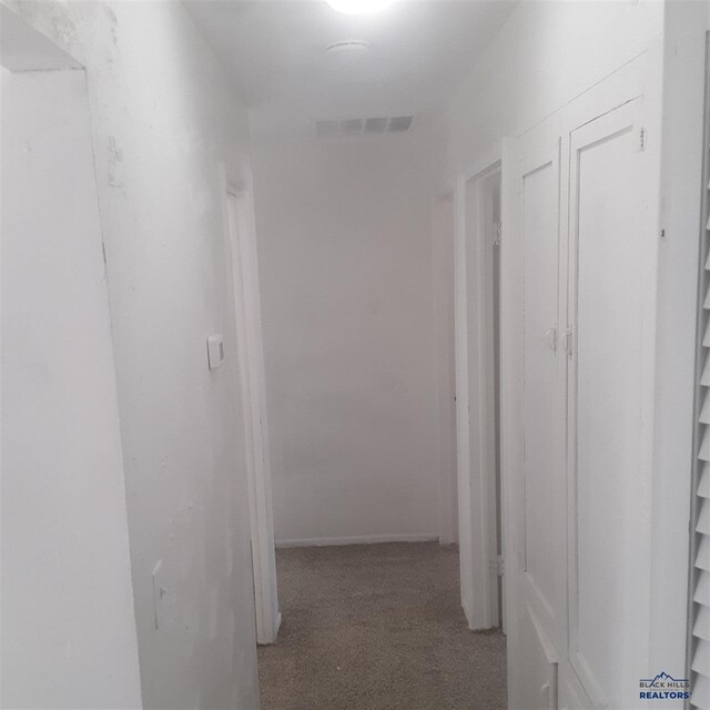 1022 Blaine Ave, Rapid City, SD 57701 - corridor with light carpet and visible vents