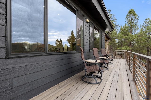 23974 Thompson Dr, Hill City, SD 57745 - view of deck
