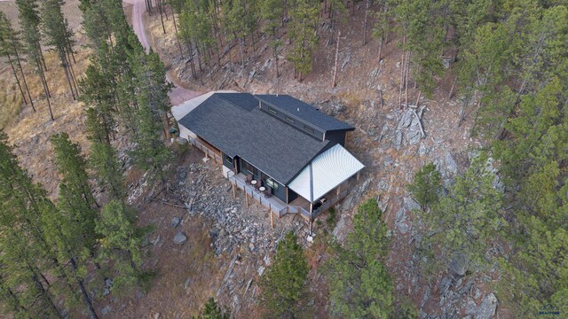 23974 Thompson Dr, Hill City, SD 57745 - aerial view of property and surrounding area