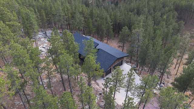 23974 Thompson Dr, Hill City, SD 57745 - aerial view of property's location featuring a forest