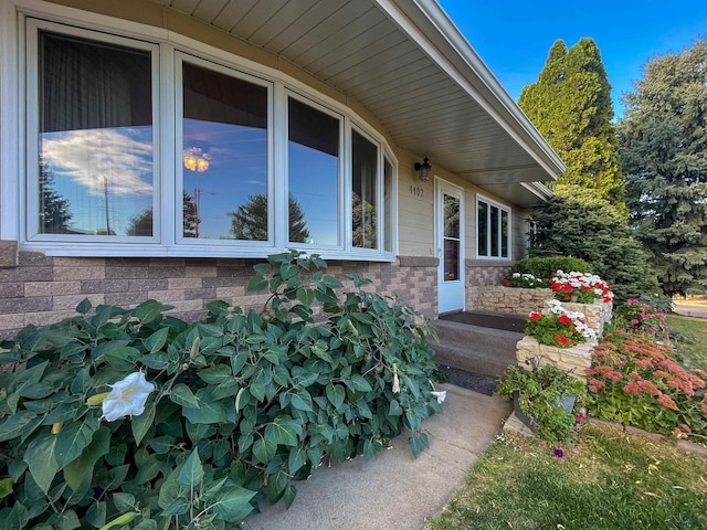 view of entrance to property