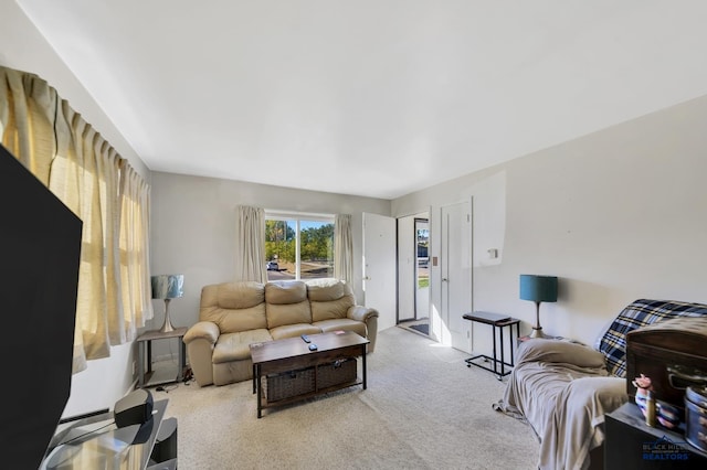 1922 Ivy Ave, Rapid City, SD 57701 - living room featuring light colored carpet