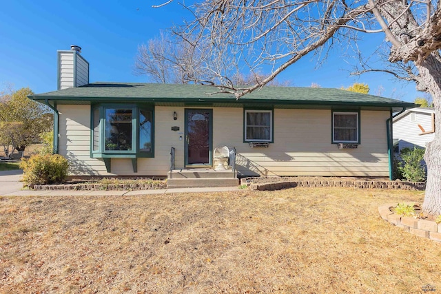 view of ranch-style home