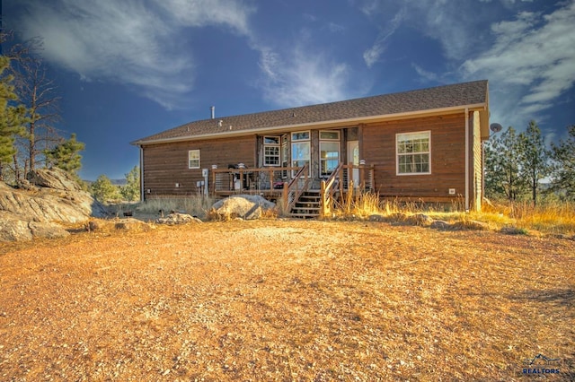 view of back of house