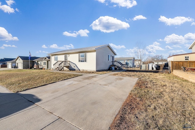 exterior space featuring a yard