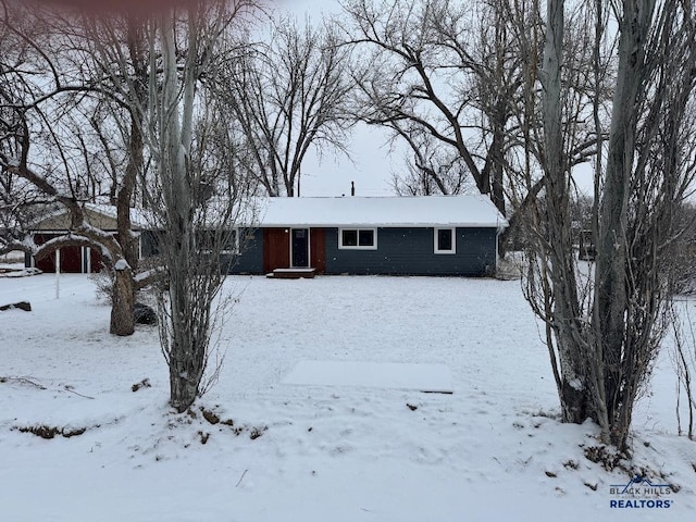 6920 Long View Rd, Rapid City, SD 57703 - view of ranch-style home