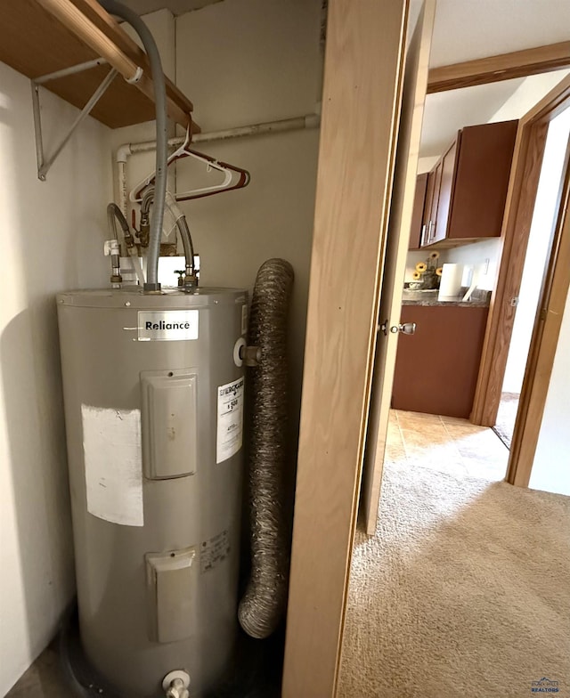 utilities with electric water heater