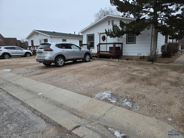 view of ranch-style home