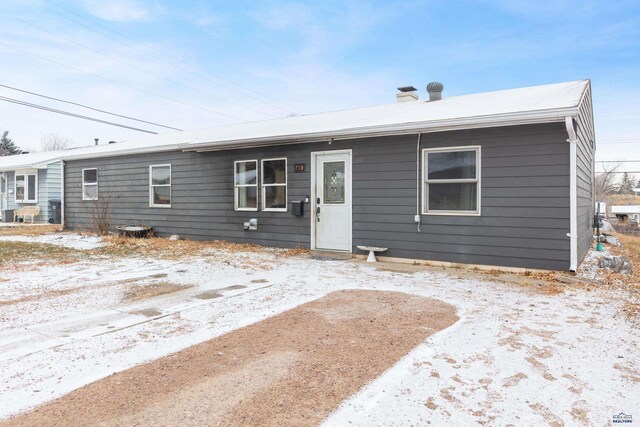 210 E Montana, Rapid City, SD 57701 - view of single story home