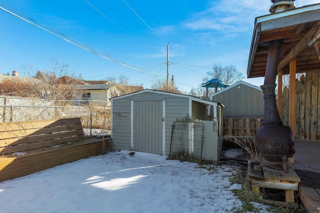 1002 Allen Ave, Rapid City, SD 57701 - view of snow covered structure